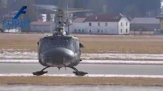 Hear the Roar of the UH-1 Iroquois "Huey" Helicopter as It Takes Off