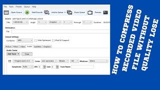 How to compress video file size without losing quality || Make video files smaller 2023