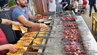 ملك الكباب! - بيع 4000 قطعة كباب في اليوم! - طعام الشارع التركي الرائع