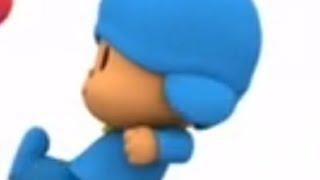 Pocoyo run flipaclip Green screen