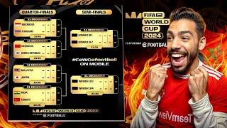 Quarter Final SUPPORTING MOROCCO  _ FIFAe World Cup 2024 ft. eFootball MOBILE _