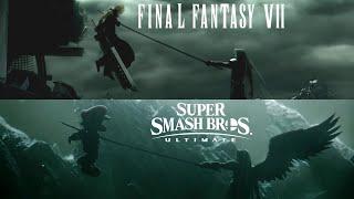 Super Smash Bros Ultimate vs. Final Fantasy 7 Advent Children (Comparison)