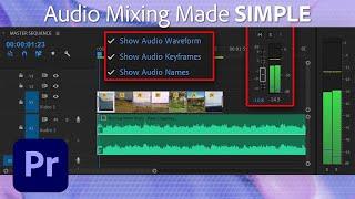 How to Adjust Audio Tracks in Premiere Pro | Advanced Sound Mixing Tutorial | Adobe Creative Cloud
