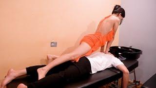 Excellent back massage skills help me enjoy comfortably