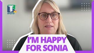 Emma Hayes PRAISES Sonia Bompastor and the WORK she's doing at Chelsea Women