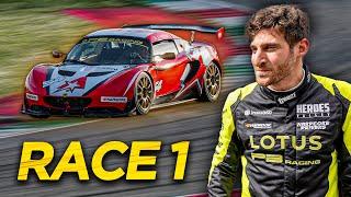 My FIRST RACE with Lotus Elise - Mugello R01 Race 1
