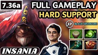 7.36a - Insania WARLOCK Hard Support Gameplay 27 ASSISTS - Dota 2 Full Match Gameplay