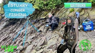 Sea Fishing Uk | STORMY CONGER Eel Fishing! Vlog#198