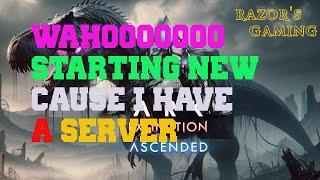 Ark: Survival Ascended - EXTINCTION - STARTING OVER SERVER TIME!