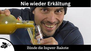 Nie wieder erkältet mit der Ingwer Rakete | Ingwer Shot