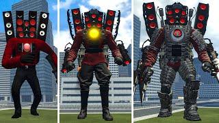 EVOLUTION OF NEW ARMORED TITAN SPEAKER MAN! - Skibidi Toilet In Garry's Mod