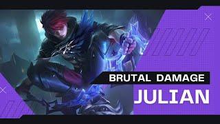 Brutal Damage | Julian Gameplay | MLBB | Mr Zeus SL