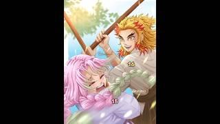 Rengoku & Mitsuri love age #demonslayer #kimetsunoyaiba