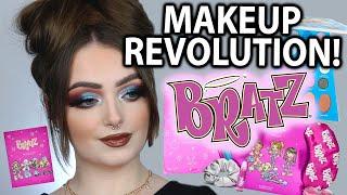 BRATZ x MAKEUP REVOLUTION HOLIDAY COLLECTION REVIEW AND TUTORIAL