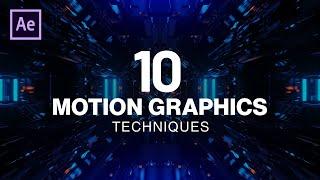 10 Motion Graphics Techniques for After Effects | After Effects Tutorial