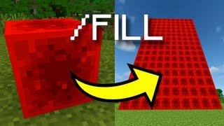 Minecraft /FILL Command Tutorial! (1.21+/Deutsch)