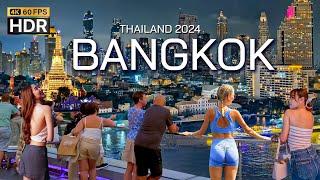  4K HDR | Walking Bangkok 2024 | The Best City in the World | destination for tourists