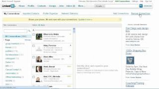How to remove a connection from LinkedIn
