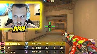 jL carrying s1mple & iM in Faceit! 36 kills!!