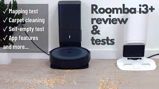 iRobot Roomba i3+ Review: Pick Up Test, Mapping, Self-Emptying Base Test, App Features, And More...