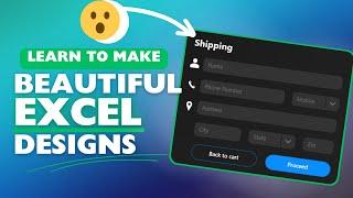 Design STUNNING Excel Interfaces with Merge Shapes (It’s Like Magic!)