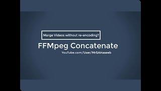 How to Marge Videos without re-encoding?