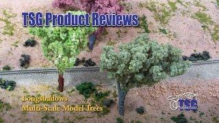 HO Scale Scenery LongShadows Trees Product Review