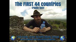 Explaining (really fast) how I got to the first 44 countries - without flying! 