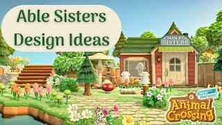 Able Sisters Design Ideas | Animal Crossing New Horizons | Designing Able Sisters Speed Build