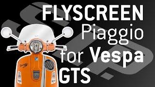 Flyscreen PIAGGIO for Vespa GTS - mounting tutorial