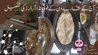 25 August 2023 Full Day Foodpanda Orders' Routine Home Chef Shazia Khurrum
