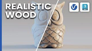 Creating a realistic wood material with V-Ray for 3ds Max