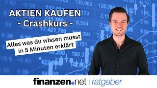 Aktien kaufen erklärt in 5 Minuten [Praxisvideo] | finanzen.net