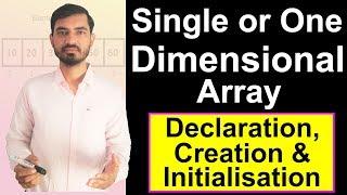 Arrays In Java - Single Dimensional (One Dimensional) Array by Deepak