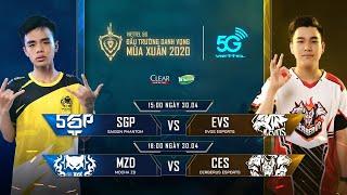 SGP vs EVS | MZD vs CES [30.04.2020] - Viettel 5G ĐTDV mùa Xuân 2020