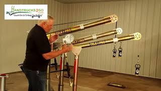 OZ Telescoping Pro Davit Crane