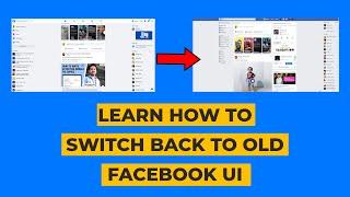 Switch back to Old Facebook UI