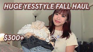 HUGE FALL DREAM WARDROBE HAUL (ft yesstyle!)