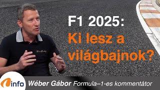 F1 2025: Ki lesz a világbajnok? Wéber Gábor, InfoRádió, Aréna