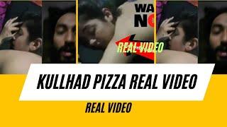 Kullhad pizza couple Real video Viral  Sehaj arora Gurpreet Kaur Original Full Viral Video