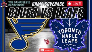 St.Louis Blues vs Toronto Maple Leafs LIVE STREAM Game Audio | Leafs Live Gamecast