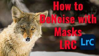 DeNoise in Lightroom Classic with Masks!