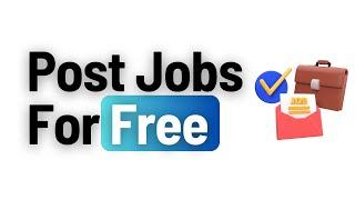 15 Websites To Post Jobs For Free UK