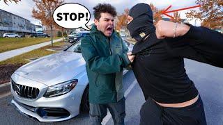 I Caught The THIEF That STOLE My MERCEDES!! (RAW FOOTAGE)