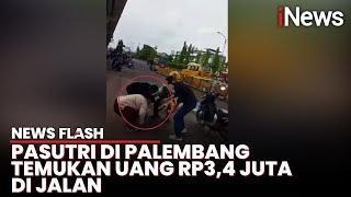 Viral Suami Istri di Palembang Temukan Uang Jutaan Rupiah, Diamankan Polisi untuk Dikembalikan