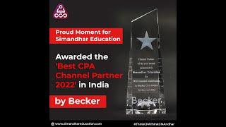 Best CPA Coaching Institute - Simandhar education | Becker | CPA course