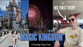 MAGIC KINGDOM! WALT DISNEY WORLD DAY ONE! First Time Visiting DISNEY WORLD!