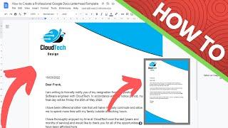 How to Create a Professional Google Docs Letterhead Template (Aesthetic)