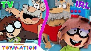 Loud House Puppets Break Into Science Lab!  | Blinded By Science | Toymation