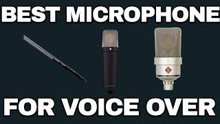 BEST MICROPHONE FOR VOICE OVER (2024)
